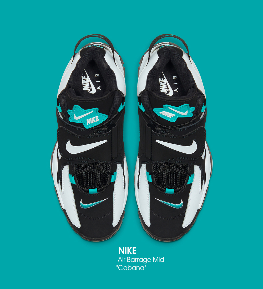 Кроссовки Nike Air Barrage Mid