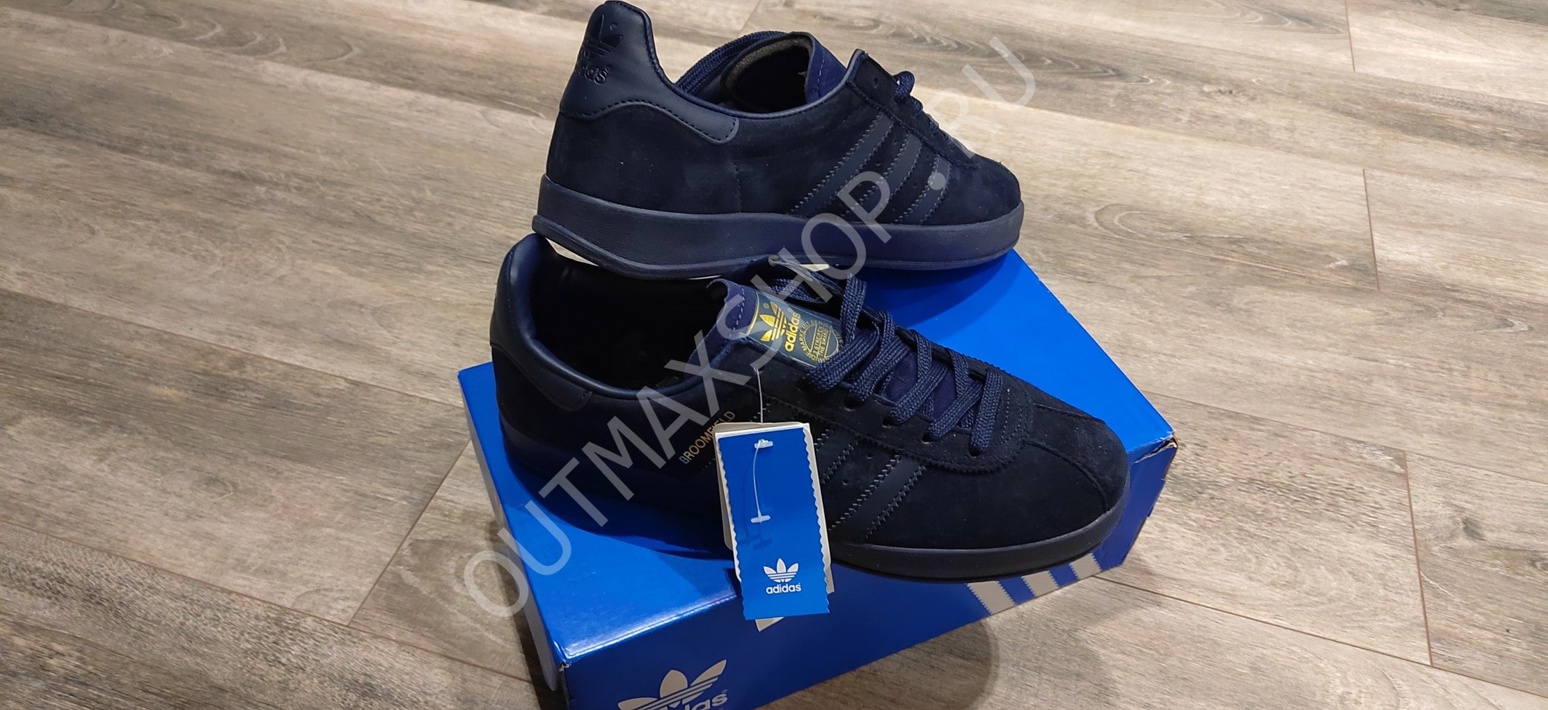 ‪‪❤︎‬ Кроссовки Adidas Broomfield цвет Синий купить по цене 4990
