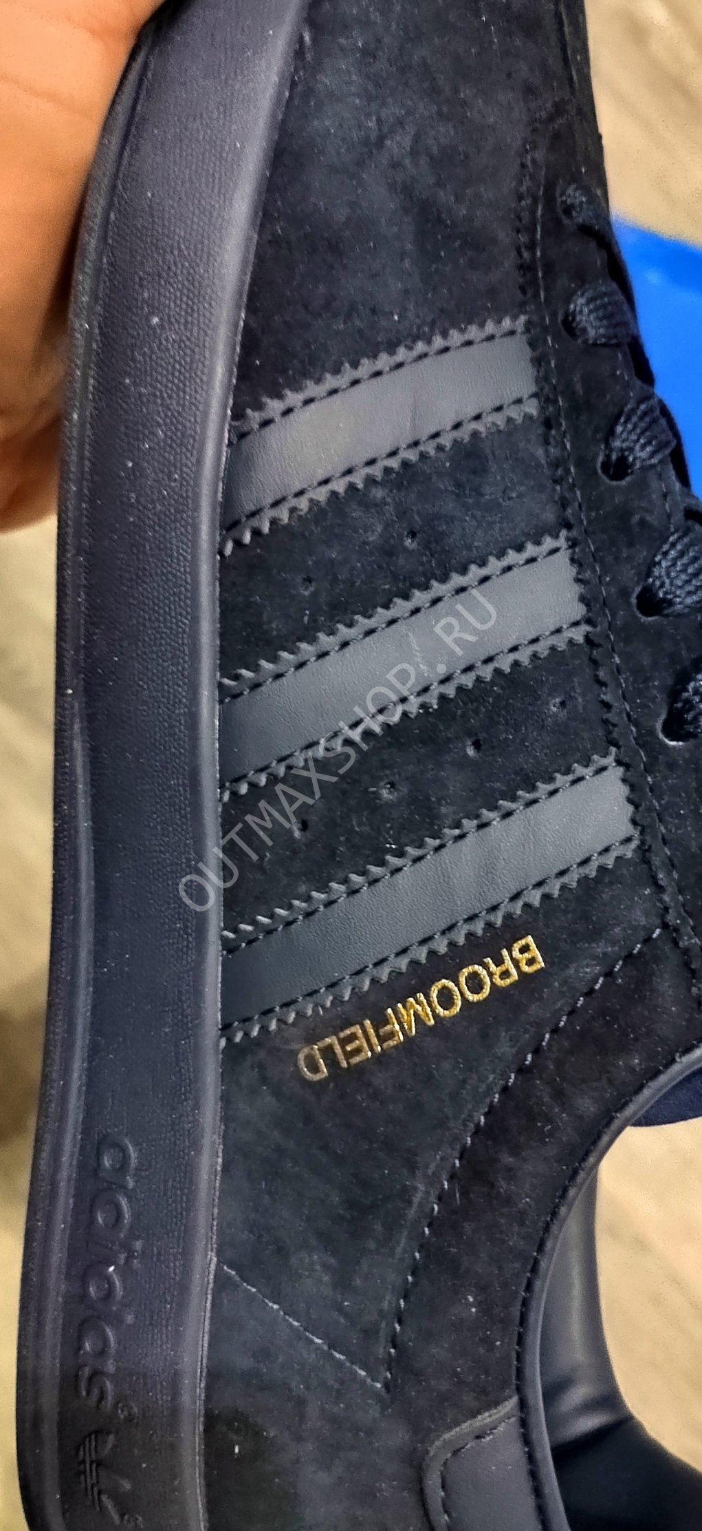 ‪‪❤︎‬ Кроссовки Adidas Broomfield цвет Синий купить по цене 4990